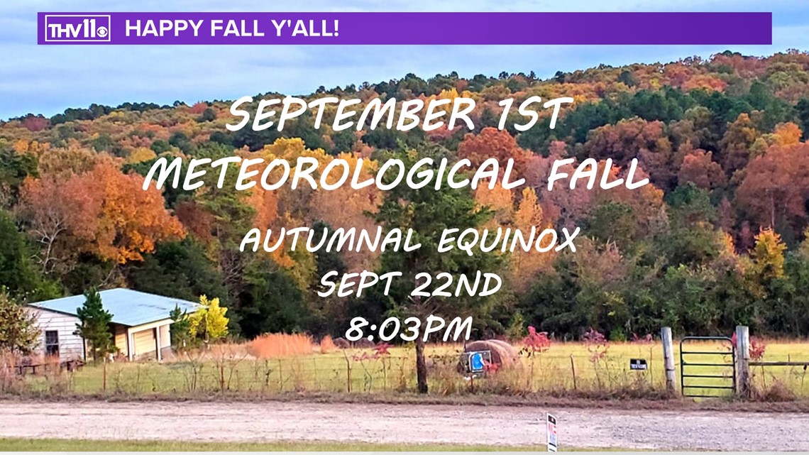 Meteorological Fall: Arkansas September weather outlook - Vimarsana News