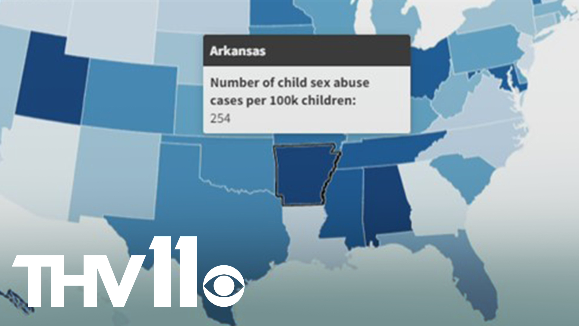 A survey finds Arkansas ranks third in the nation for the highest number of sex offenders per capita.