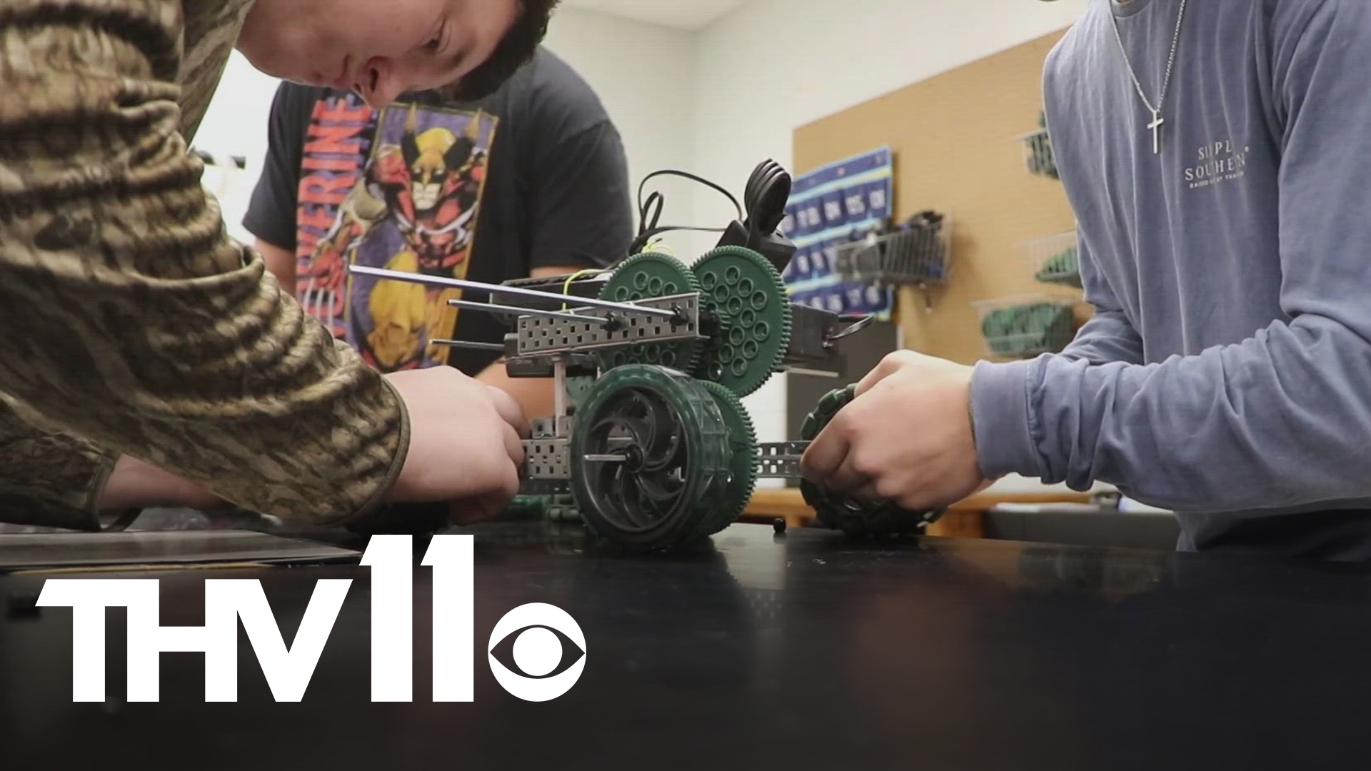 A recently re-instated engineering class in Vilonia is allowing students to learn new skills, build, and create at their own pace. Here's a look at the program.