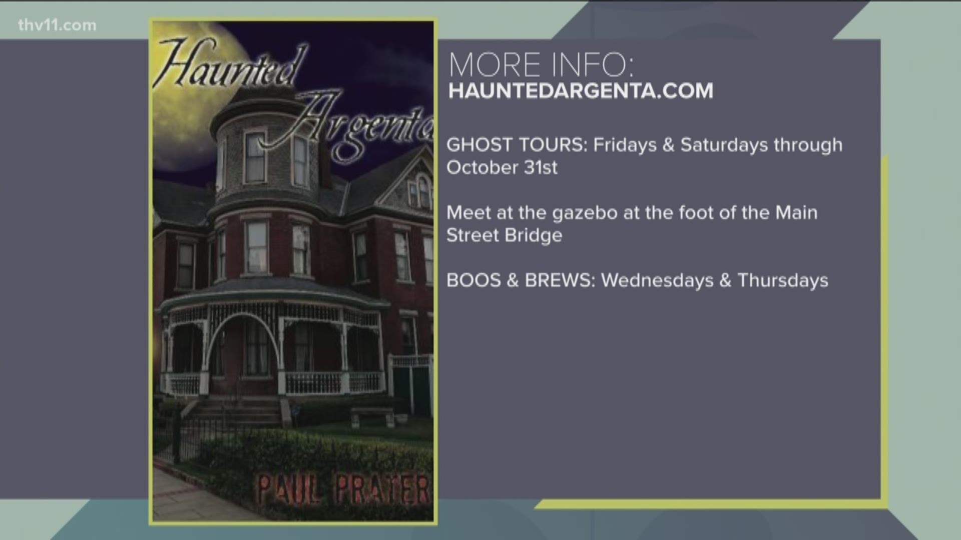 Paul Prater joins us to talk about the Haunted Argenta Walking Ghost Tours.