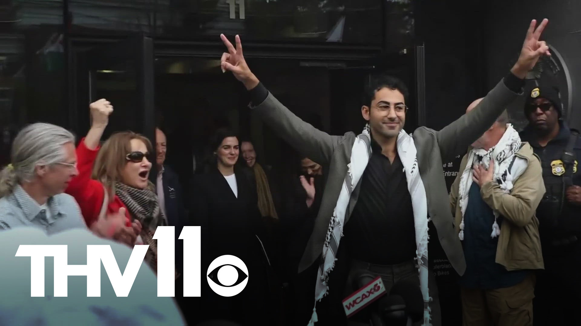 A student who was taken into custody by ICE agents a little over two weeks ago was released.
