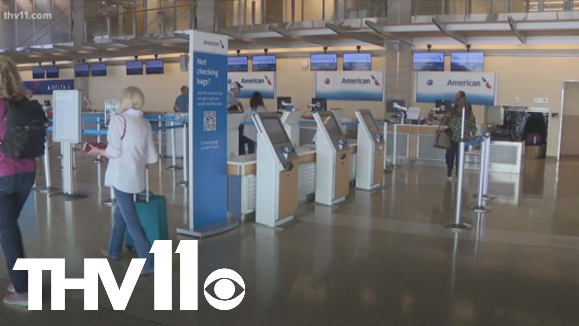 Arkansas's largest airport is expecting its *largest volume of passengers in years, headed into the Memorial Day holiday.
