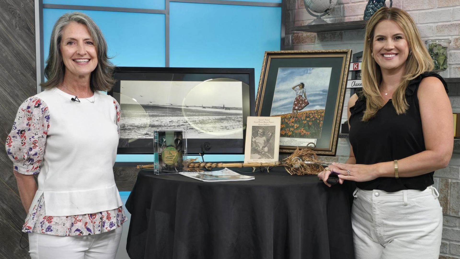 Fara Foster with the Museum of the Arkansas Grand Prairie tells us about the historic items they have on display.