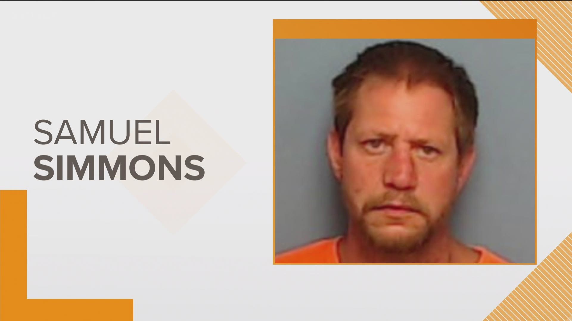 44-year-old Samuel Simmons is in custody after allegedly shooting his father and killing both his mother and uncle.