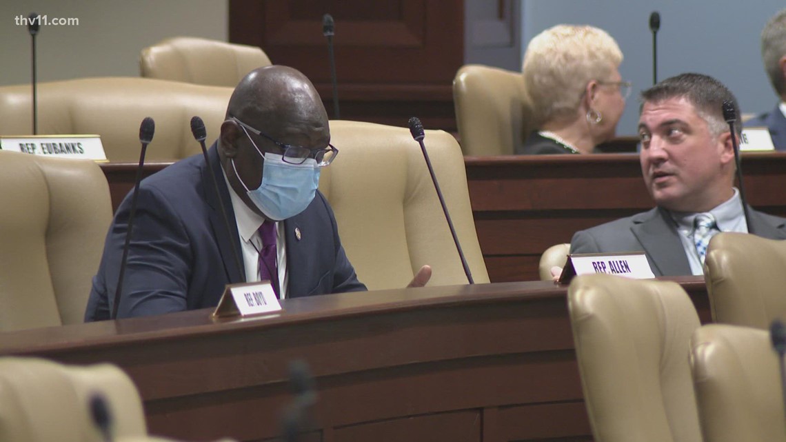 Arkansas lawmakers tackle mask mandate ban amendment