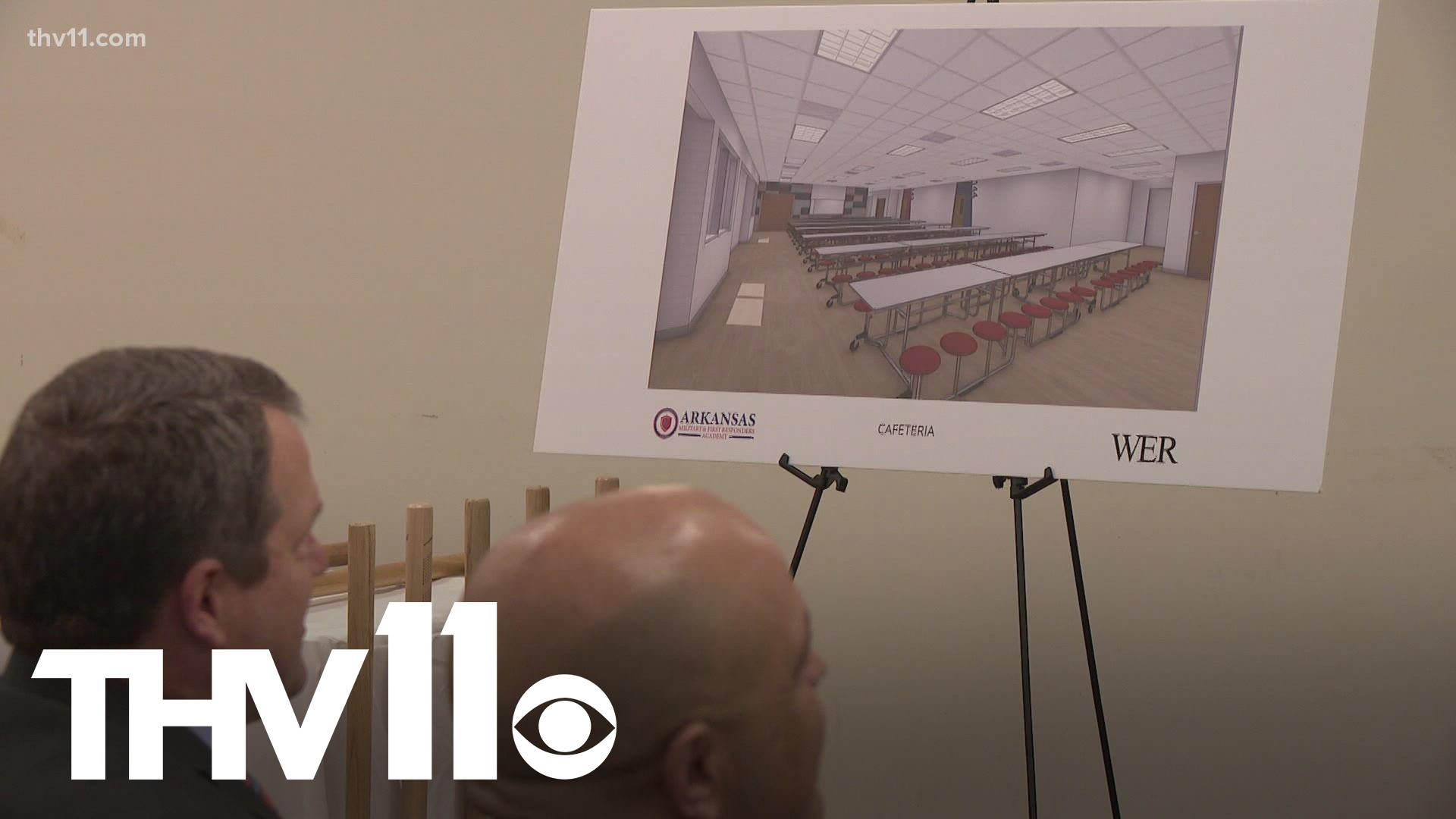 A church is being transformed into a high school that will be the first of its kind in the state— the Arkansas Military and First Responders Academy opens Aug. 2023.