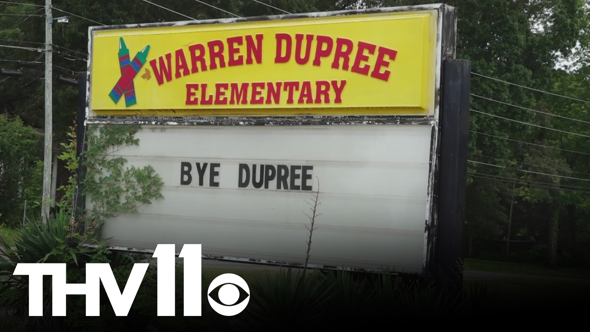 Some Jacksonville residents gathered to say their final goodbyes to Warren Dupree Elementary, which will be demolished this summer.