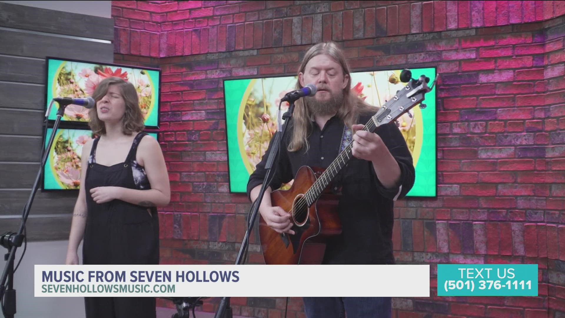 This morning we are listening to music from Seven Hollows!