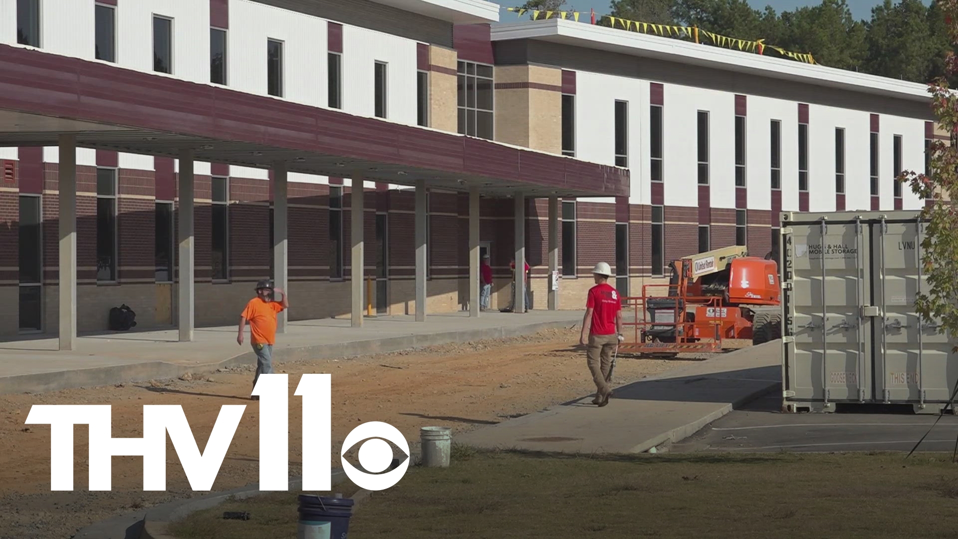 A new middle school is set to open in Benton next fall. The superintendent says it will help fix issues of overcrowding at the current campus.