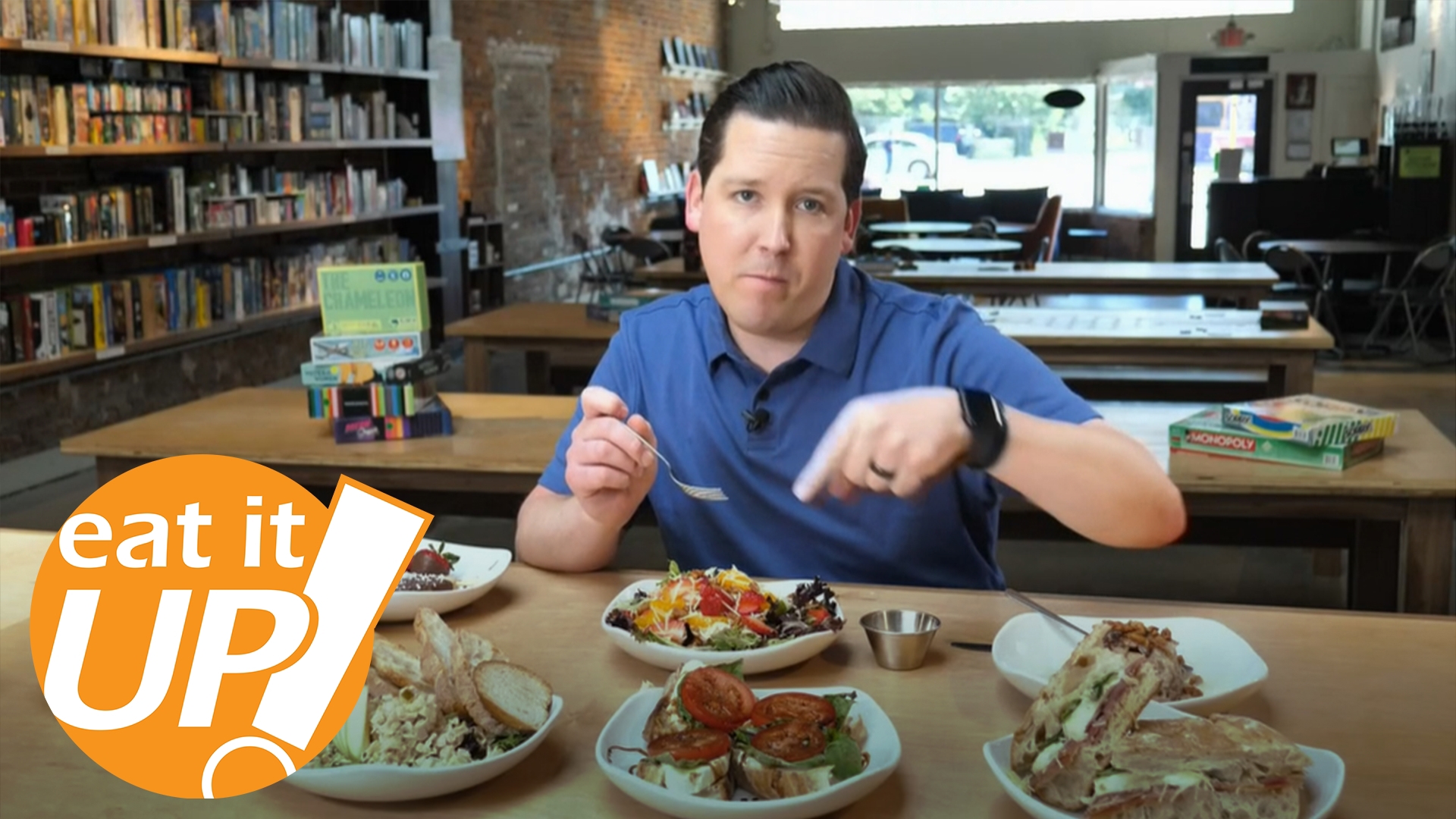 On this week's Eat It Up, Hayden Balgavy visits Caverns & Forests Board Game Café in North Little Rock, a one-of-a-kind spot to gather for food & fun with friends.