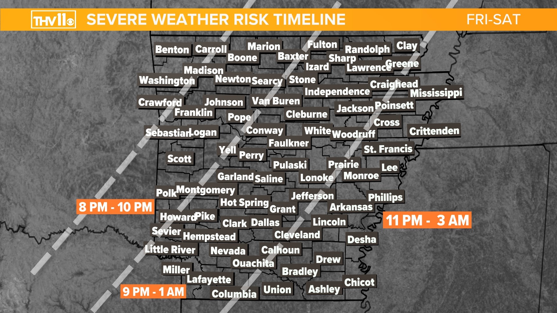 Tornado confirmed in Arkansas after severe weather | thv11.com