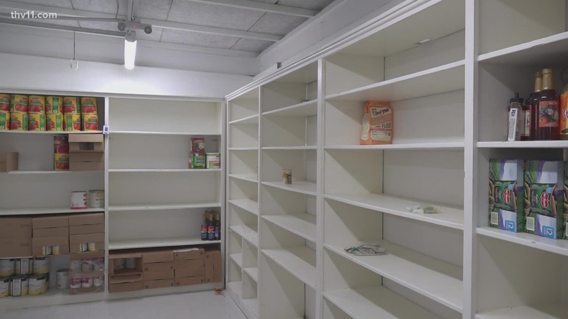 Arkansas food pantries work to keep shelves stocked