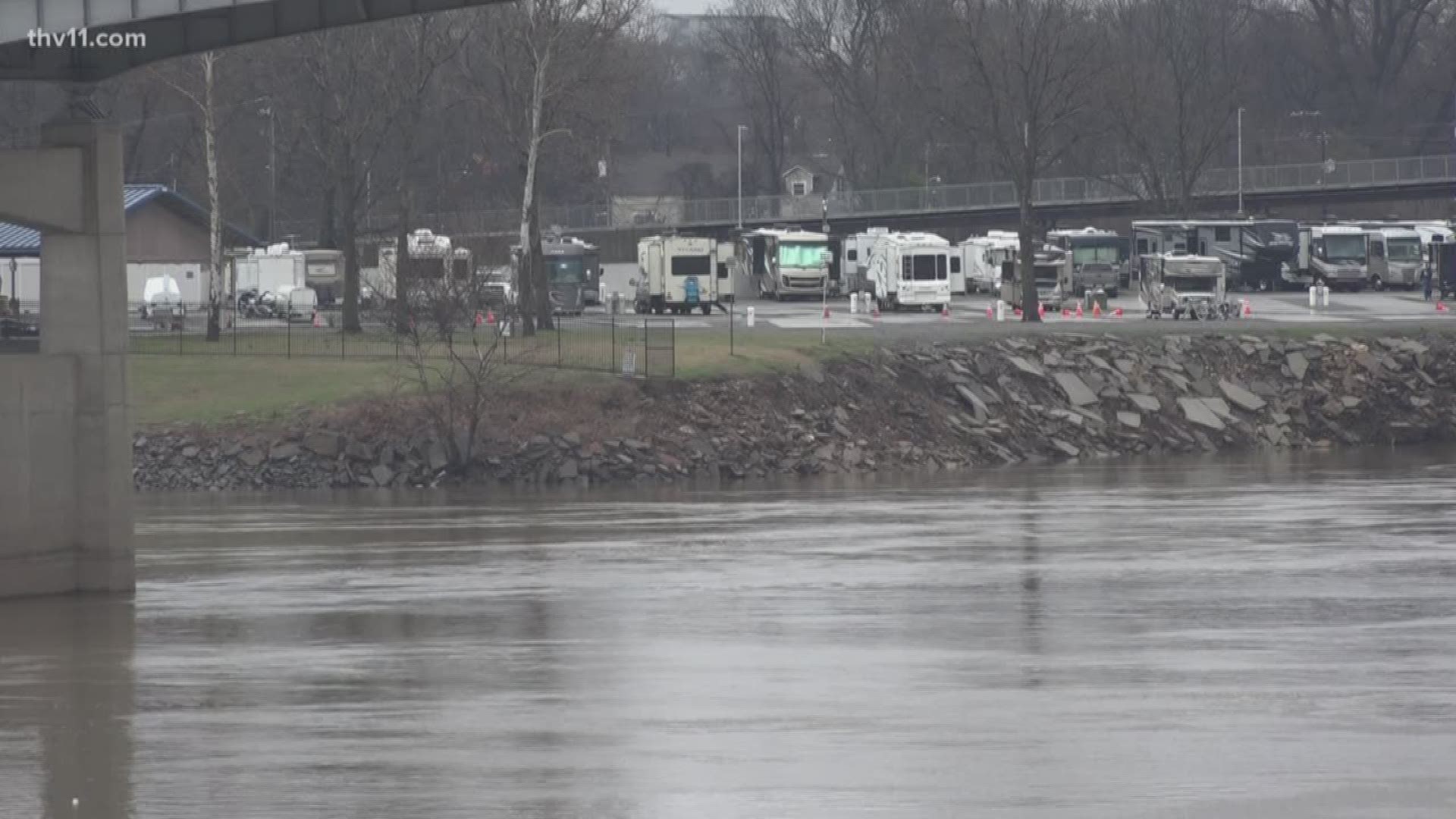 All of that rain we've been seeing is causing some to wonder how this is affecting the Arkansas River and the state's levees.