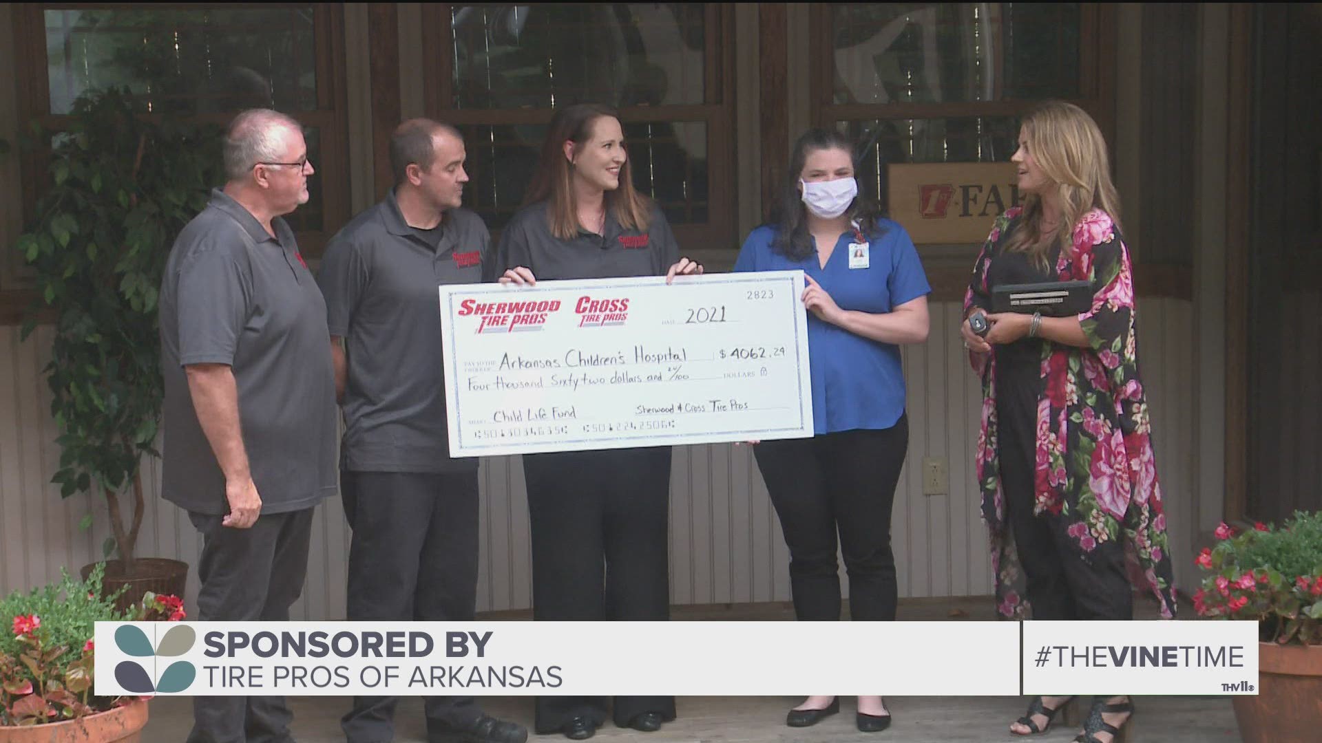 Arkansas Children’s Hospital does so much to help kids across the state and beyond, which is why Tire Pros wanted to give back and raise money to help patients.