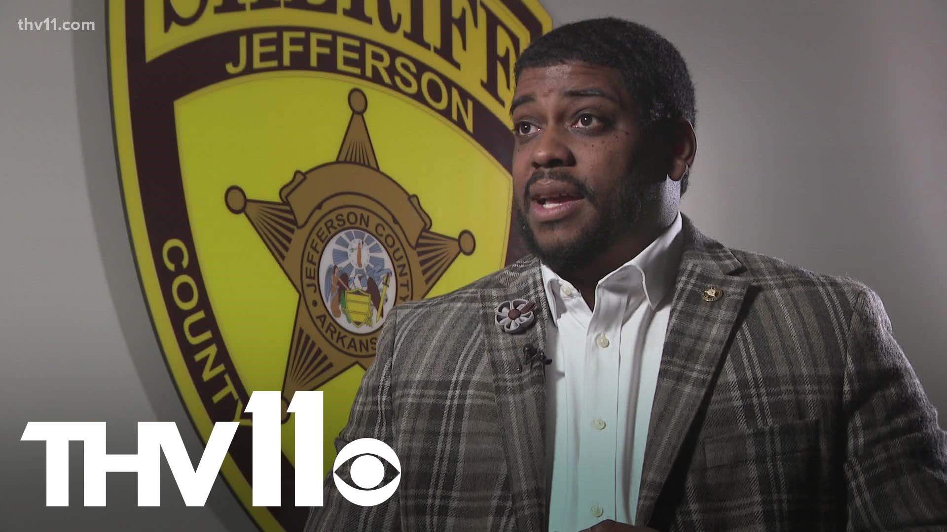 Sheriff Lafayette Woods is concerned that inmates in his jail won't have food past this weekend— and he's blaming the county judge for not paying money owed.