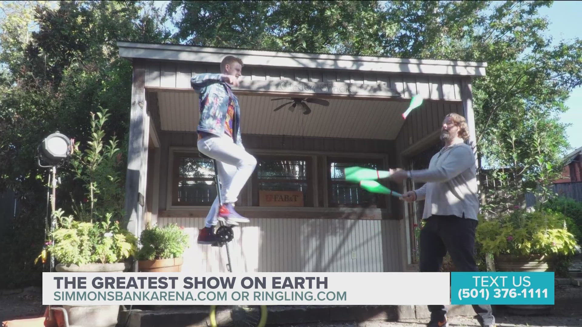 Wesley Williams with the Ringling Bros. and Barnum & Bailey gives us a sneak peek at the circus performances this weekend.