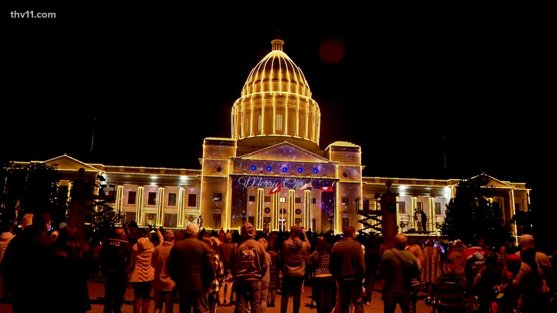 Where are the best Christmas light displays in Arkansas