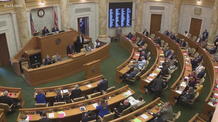 Arkansas governor signs tax cut, school safety legislation