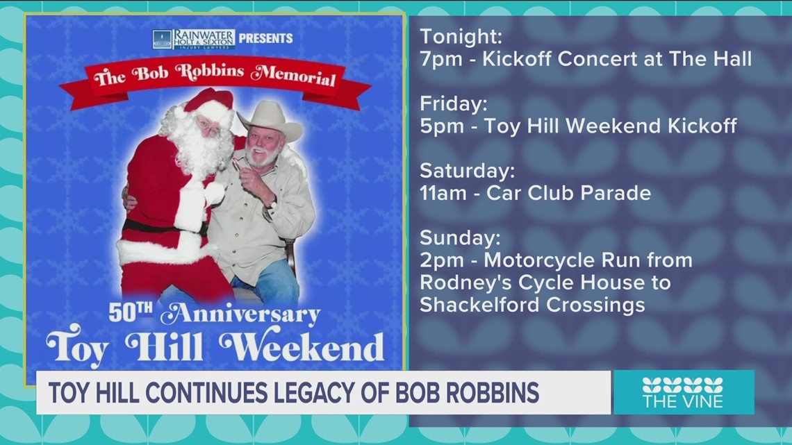 Family of Bob Robbins honors his legacy in annual toy drive