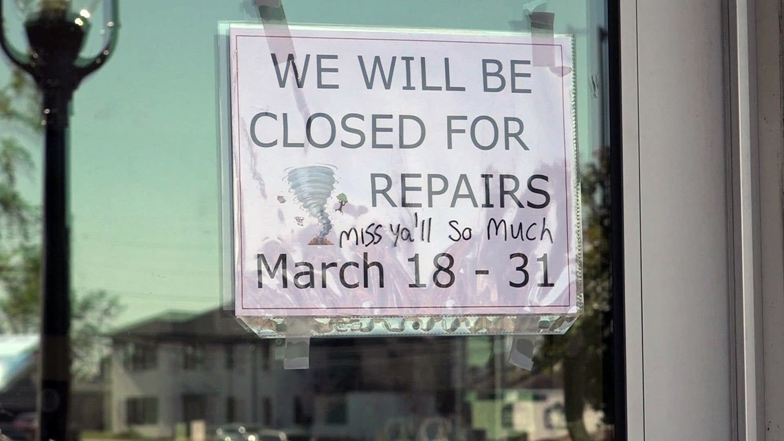 Little Rock businesses make repairs a year after March 31 tornado - Vimarsana News