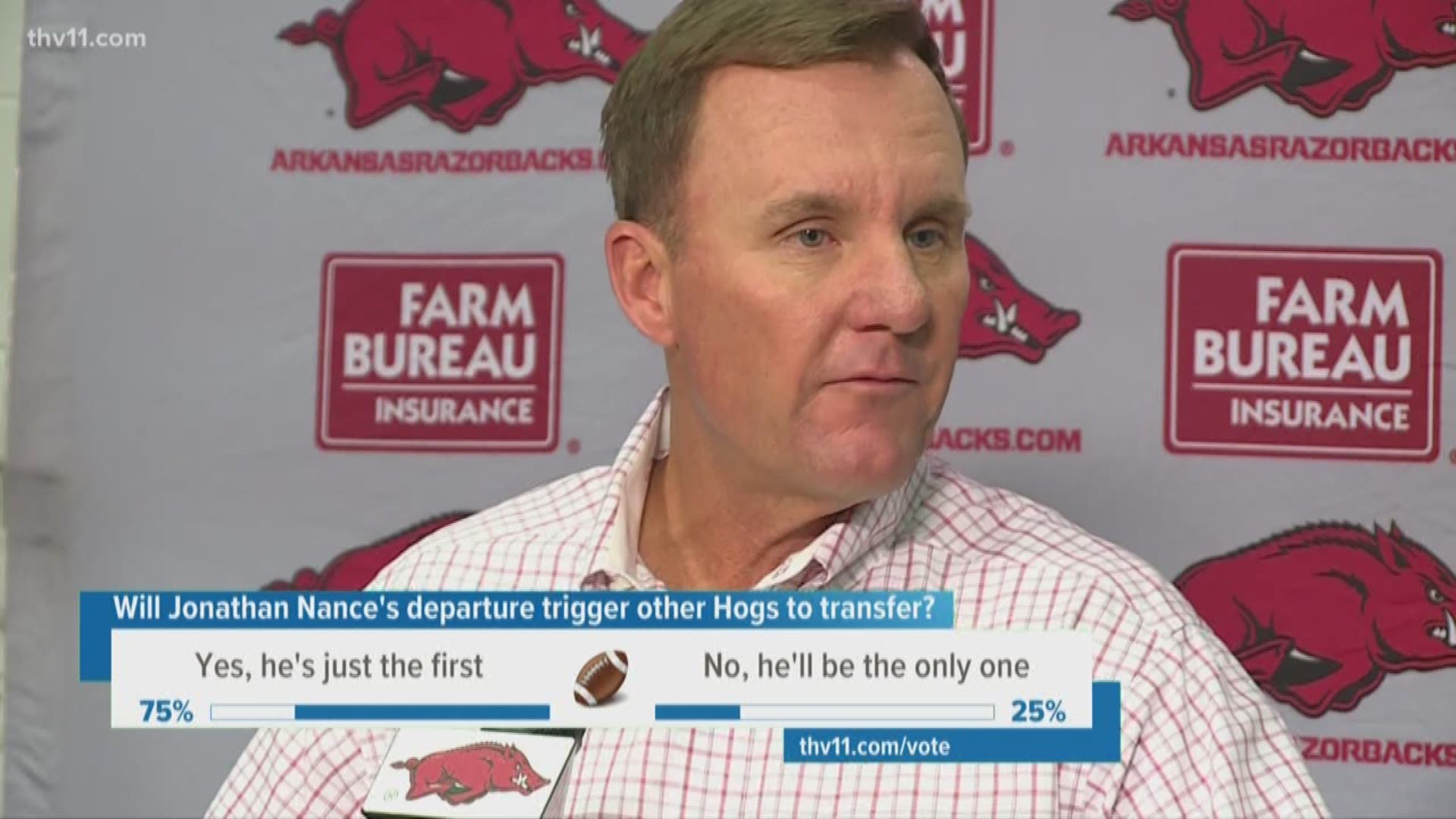 Chad Morris says they'll address personnel on special teams