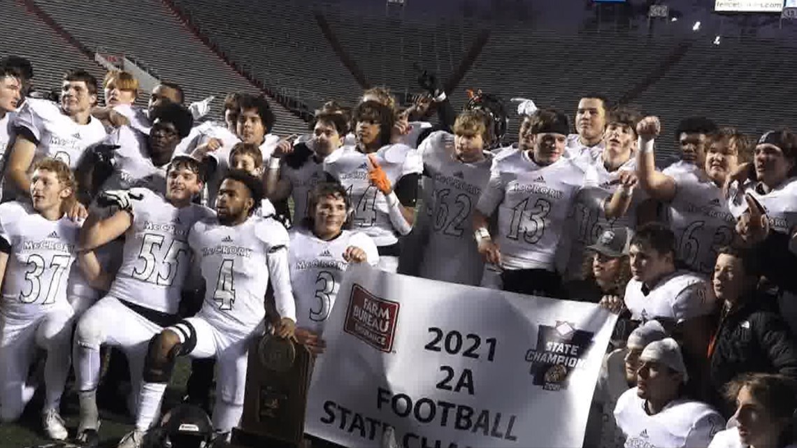 McCrory wins 2A state football championship, 347 over Fordyce