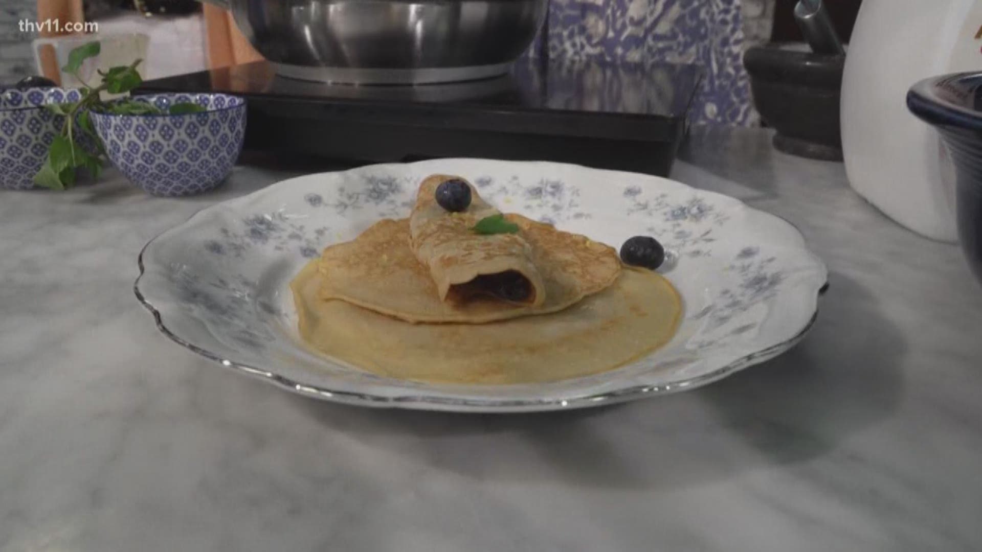 Denise Albert with Cooking in Bloom shared her recipe for kid-friendly crepes!