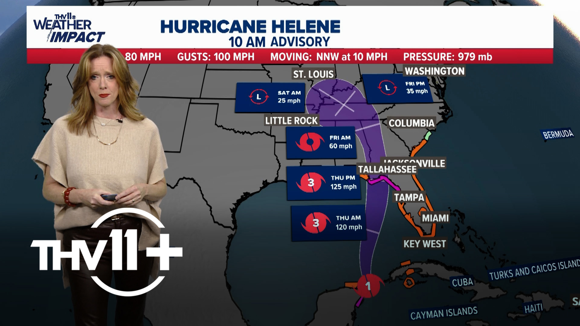 Here's a look at how Hurricane Helene and the Fujiwhara Effect could impact those in Arkansas.