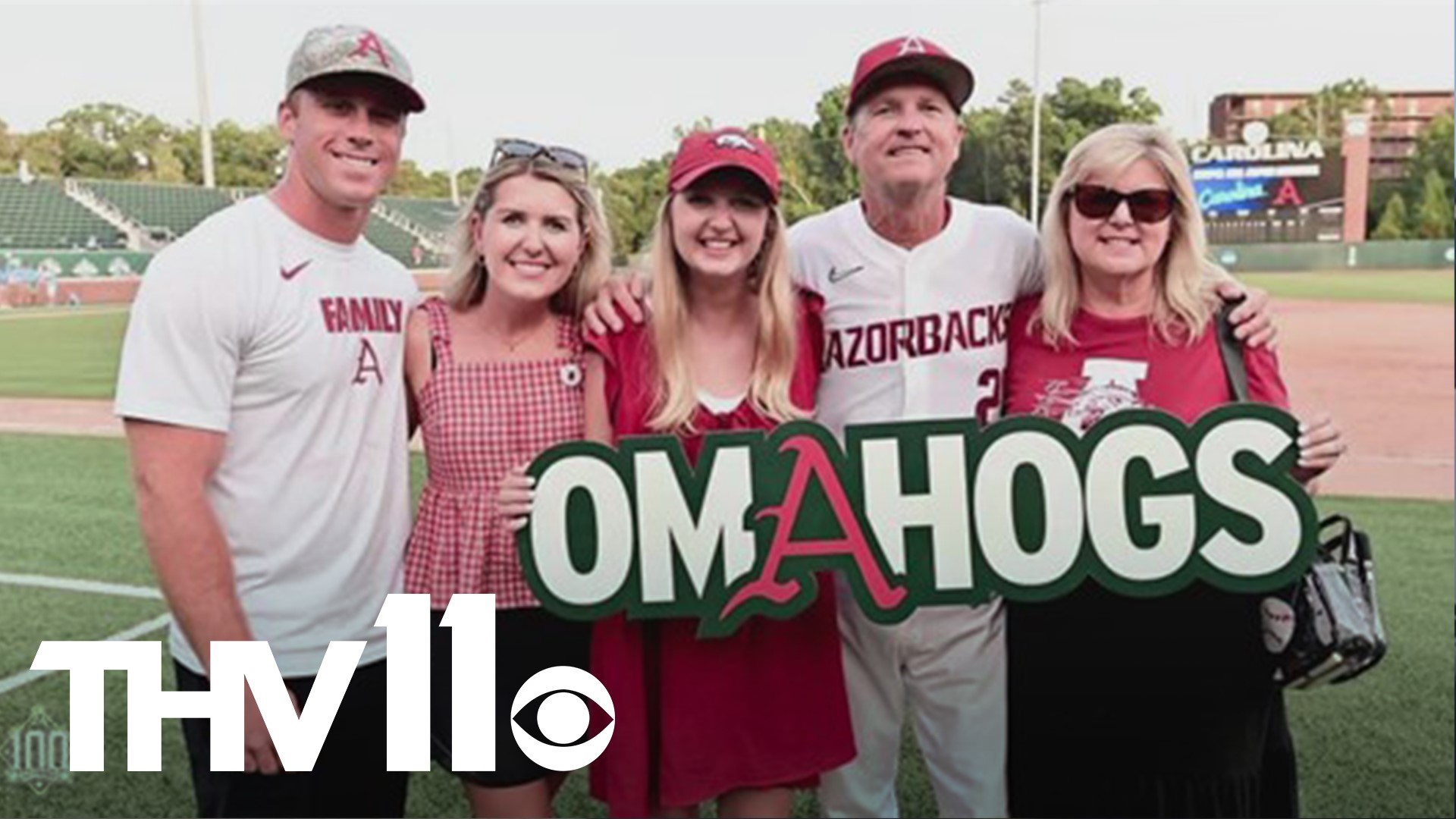 Most people know Dave Van Horn as head coach of the Razorbacks baseball team. But his two daughters, know a different side to the Head Hog