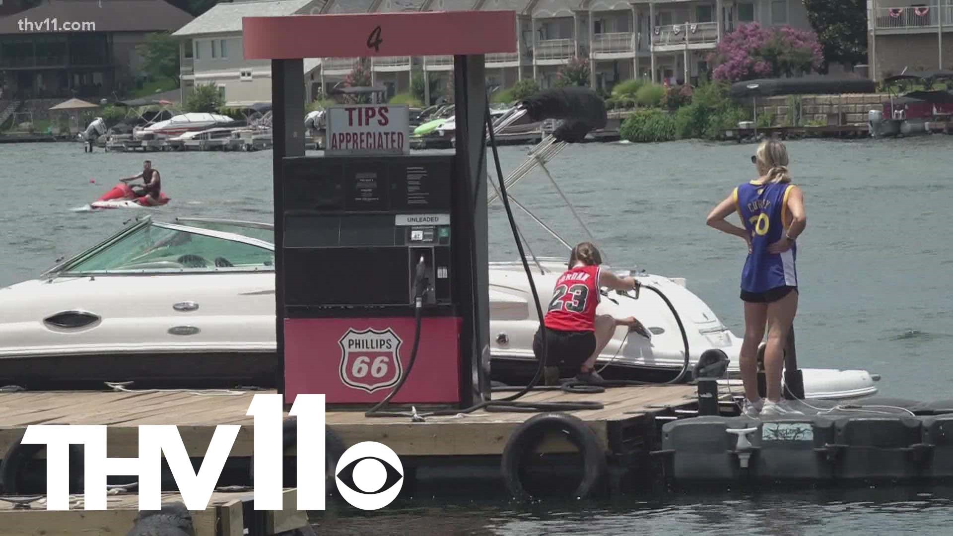 Hundreds are heading to the lake to celebrate the 4th of July. The price of fuel is impacting boat rental shops, where they're making adjustments for affordability.