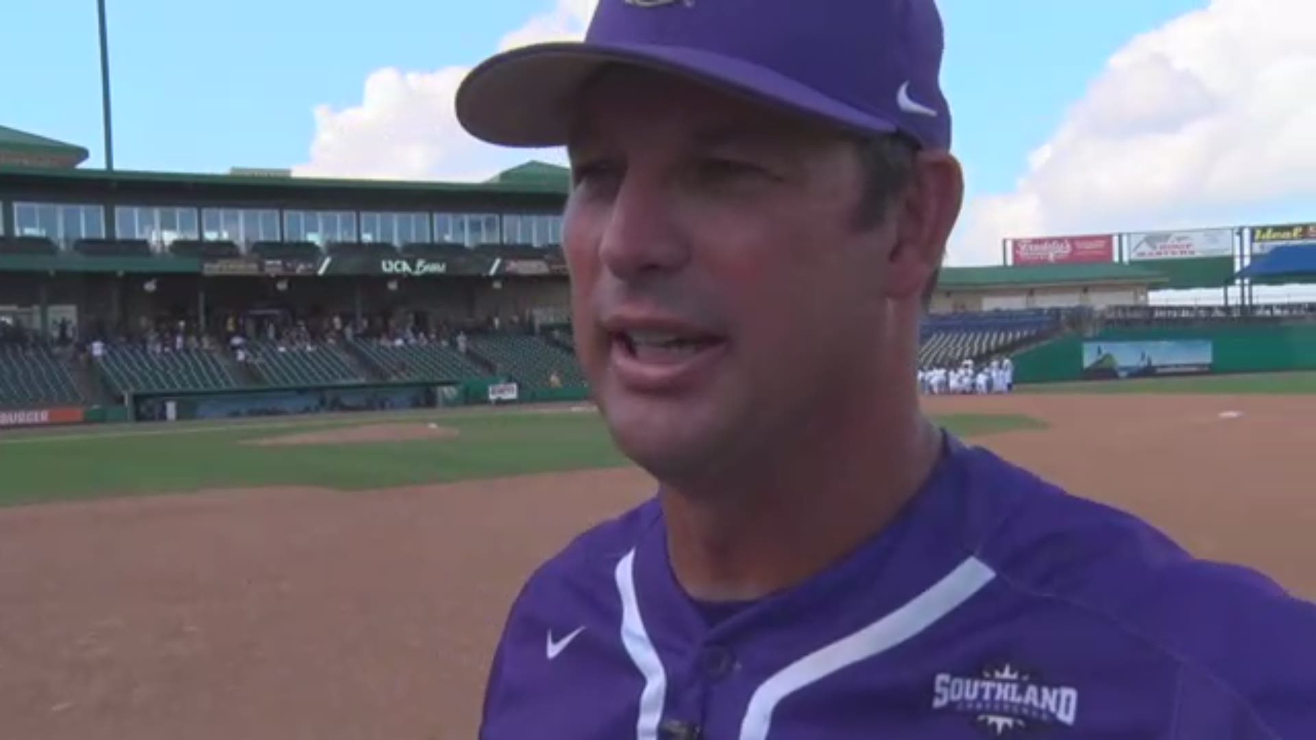 Central Arkansas came from behind against Southeastern Louisiana, then won in extra innings to advance to the SLC Championship game