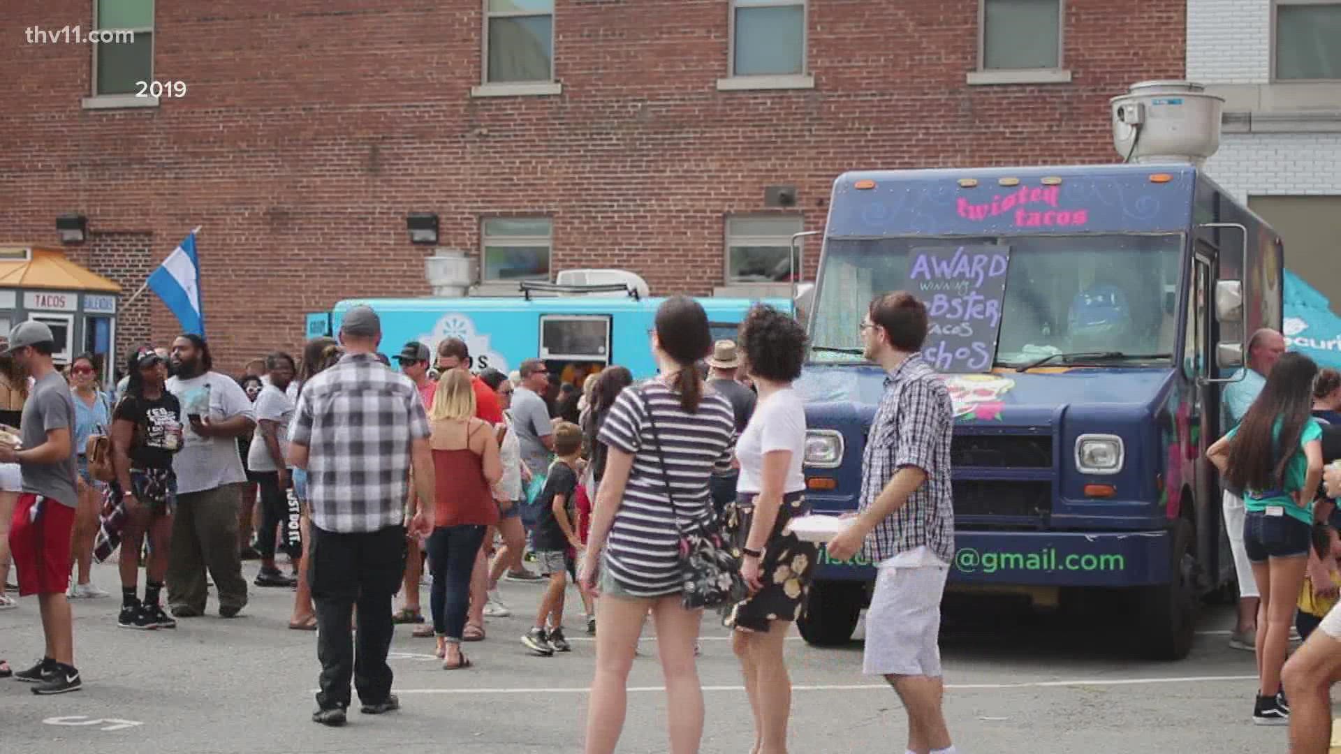 The 11th Annual Main Street Food Truck Festival is this Sunday and will have over 60 food trucks from all over the state.