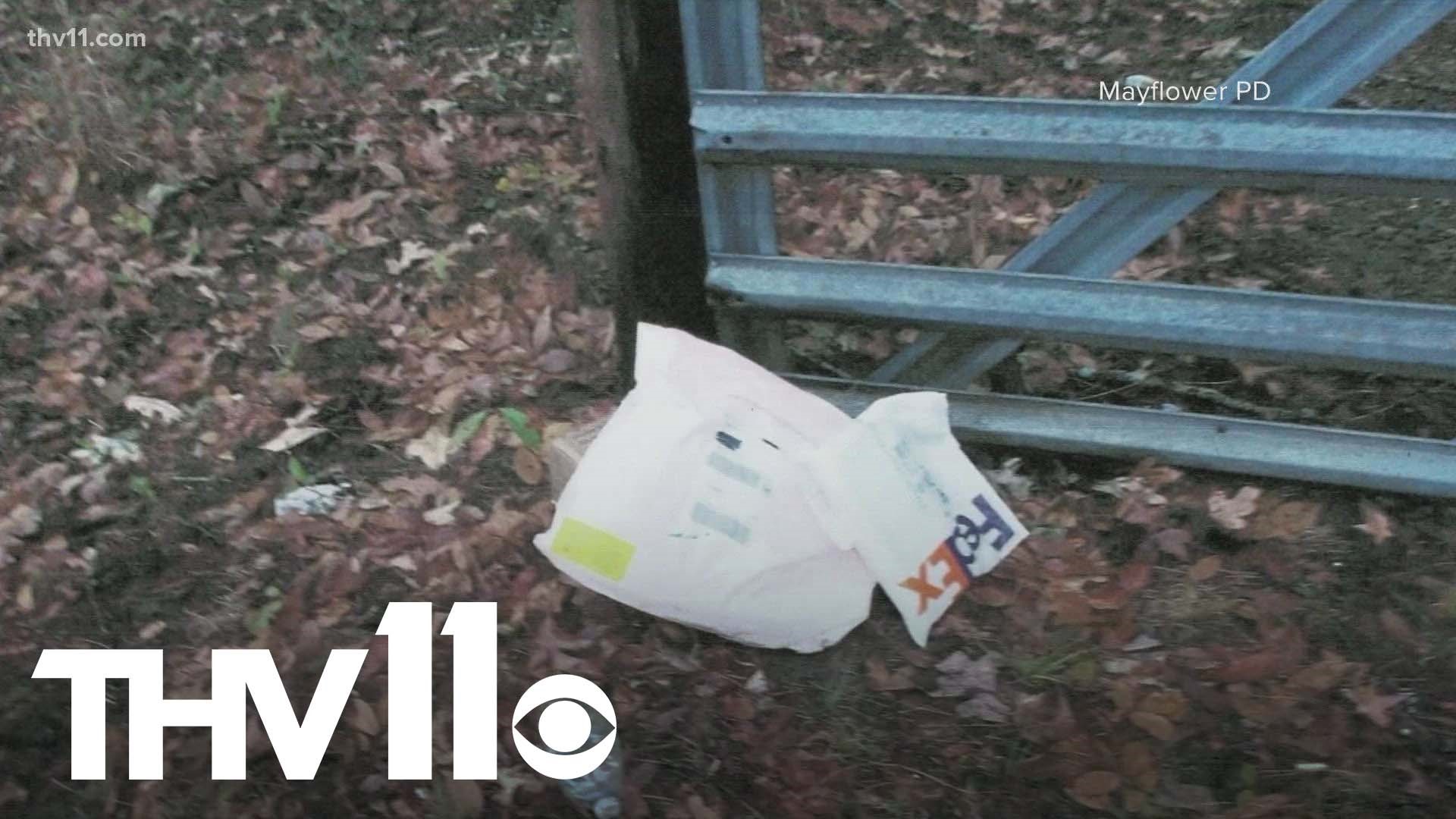 A FedEx worker is facing theft charges after allegedly dumping people's packages in Mayflower.
