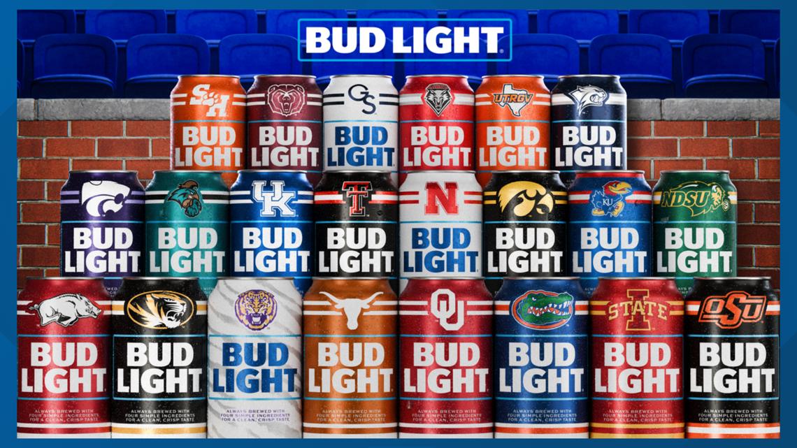 Bud Light unveils Razorback beer cans | thv11.com