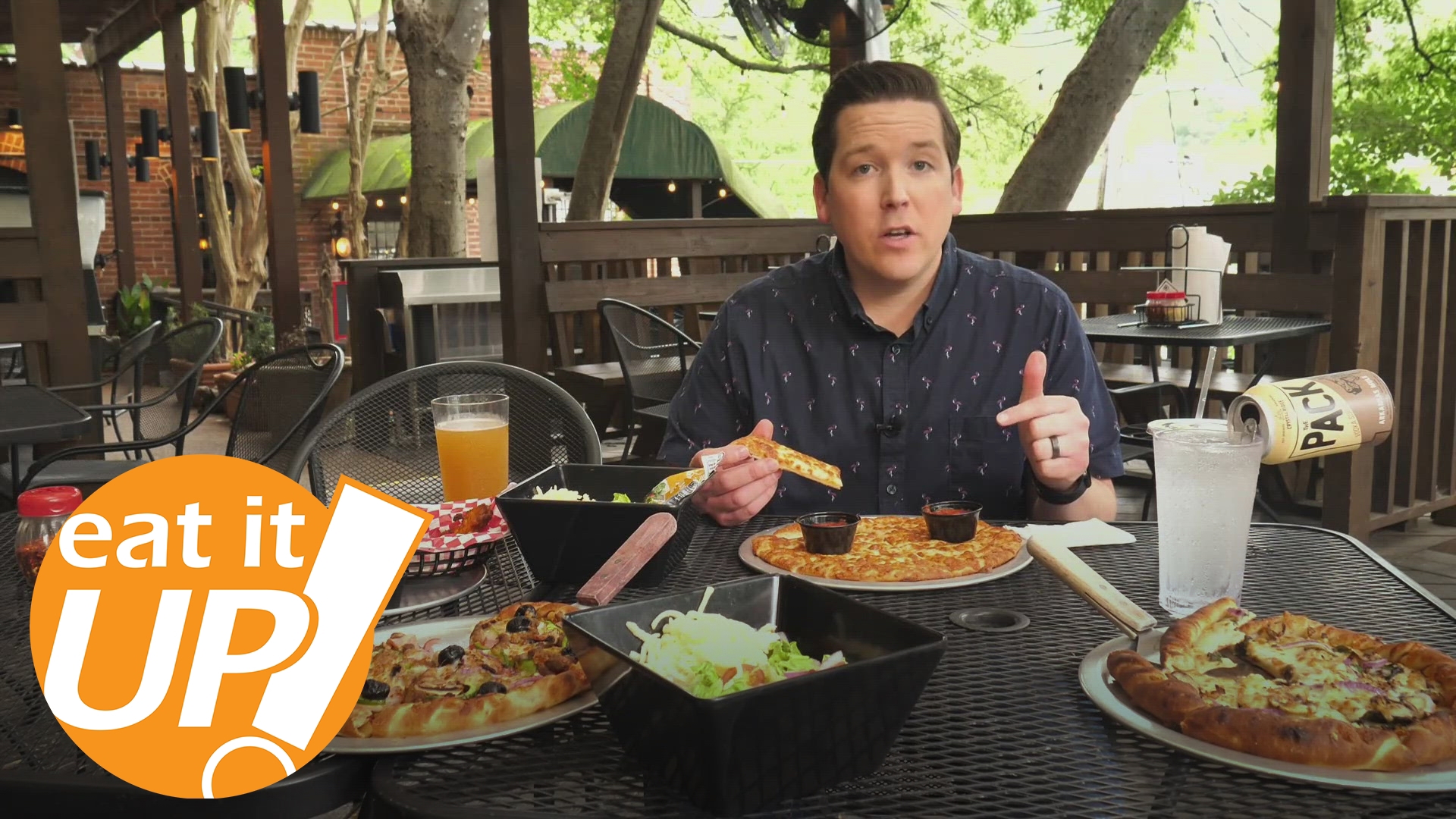 On this week's Eat It Up, Hayden Balgavy visits Grateful Head Pizza Oven & Beer Garden in Hot Springs, a local favorite with a unique theme and a lot of history.