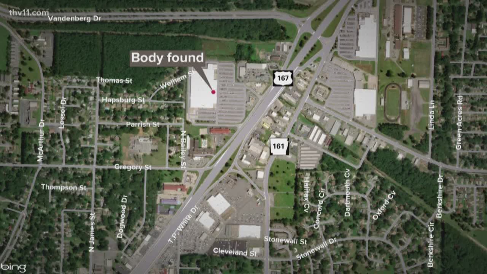 An investigation is underway this morning after a man is found dead in a Walmart parking lot.