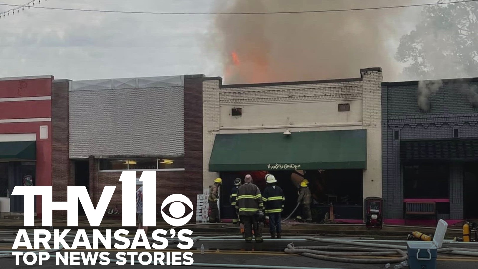 Jurnee Taylor delivers your top news stories for July 5, 2023, including a devastating fire that ripped through downtown Fordyce on Tuesday morning.