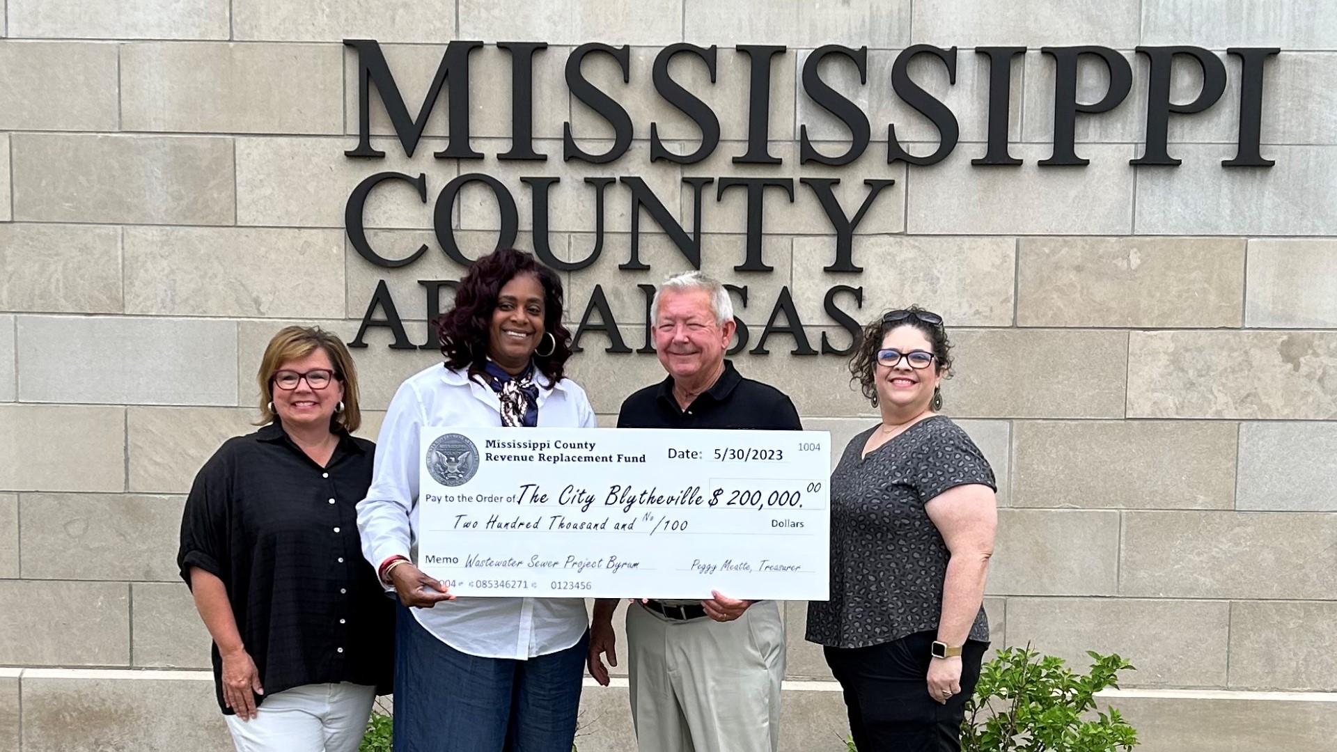 Blytheville & Dell communities receive 200K to improve community