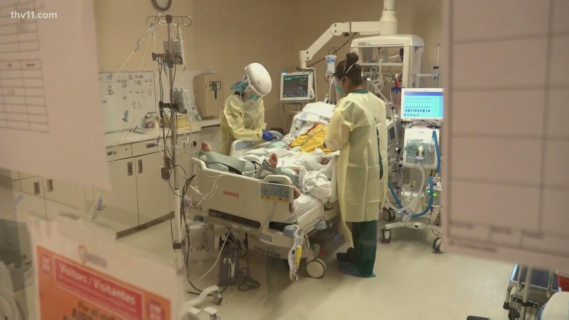 As delta variant spreads, 3 of ICU beds in Arkansas available