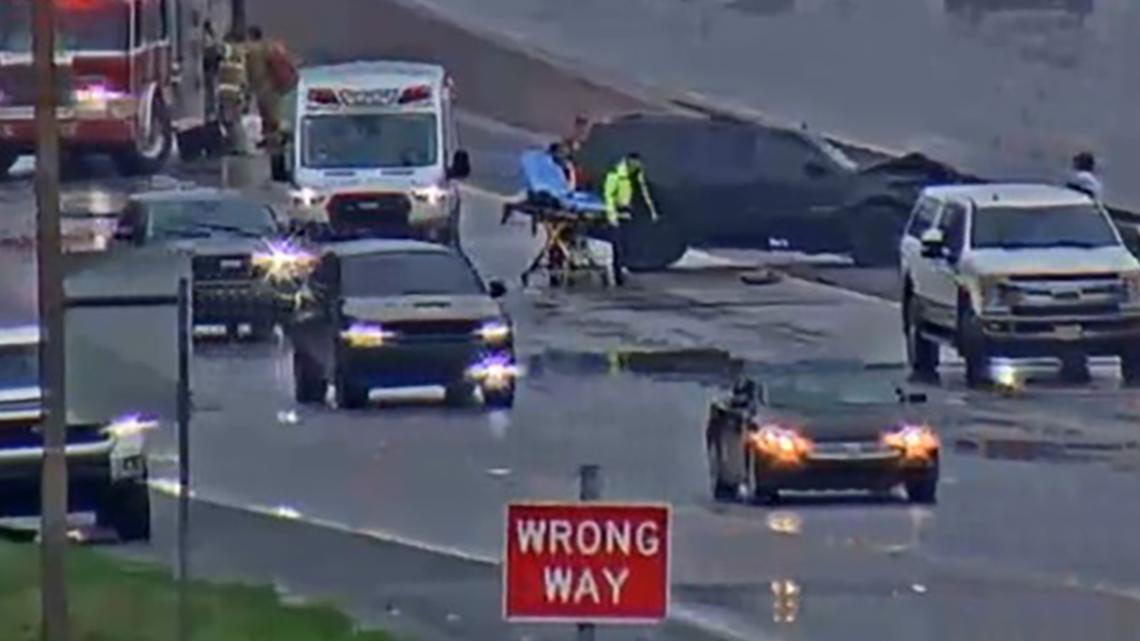 Traffic cleared on I-630 in Little Rock after car accident