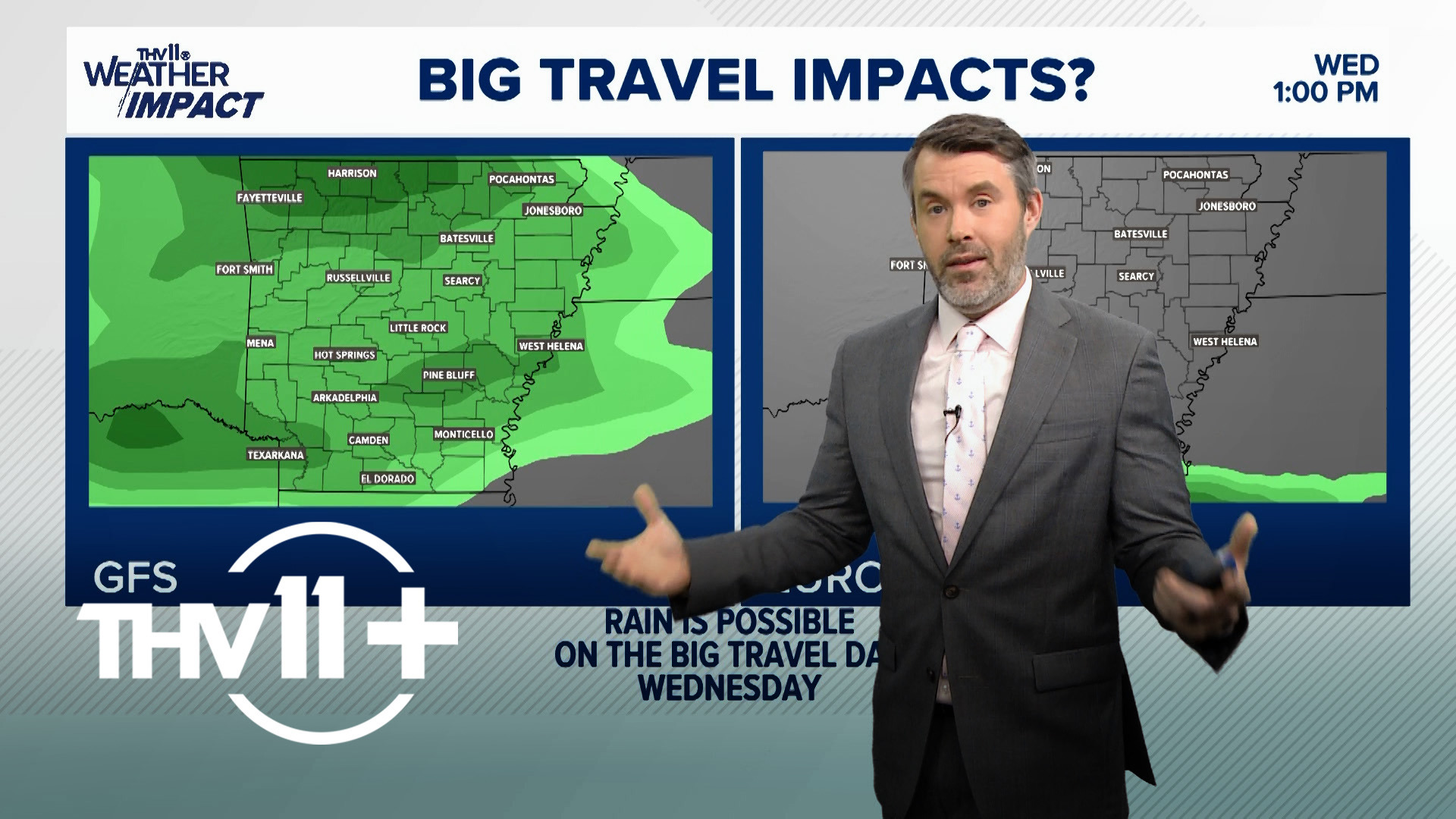 With the Thanksgiving holiday quickly approaching, many Arkansans have been left wondering if the weather could possibly impact travel plans. Here's what to know.