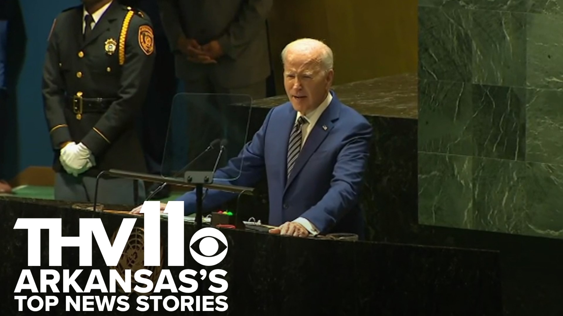 Mackailyn Johnson delivers your top news stories for September 19, 2023, including President Biden set to speak in front of the United Nations General Assembly.