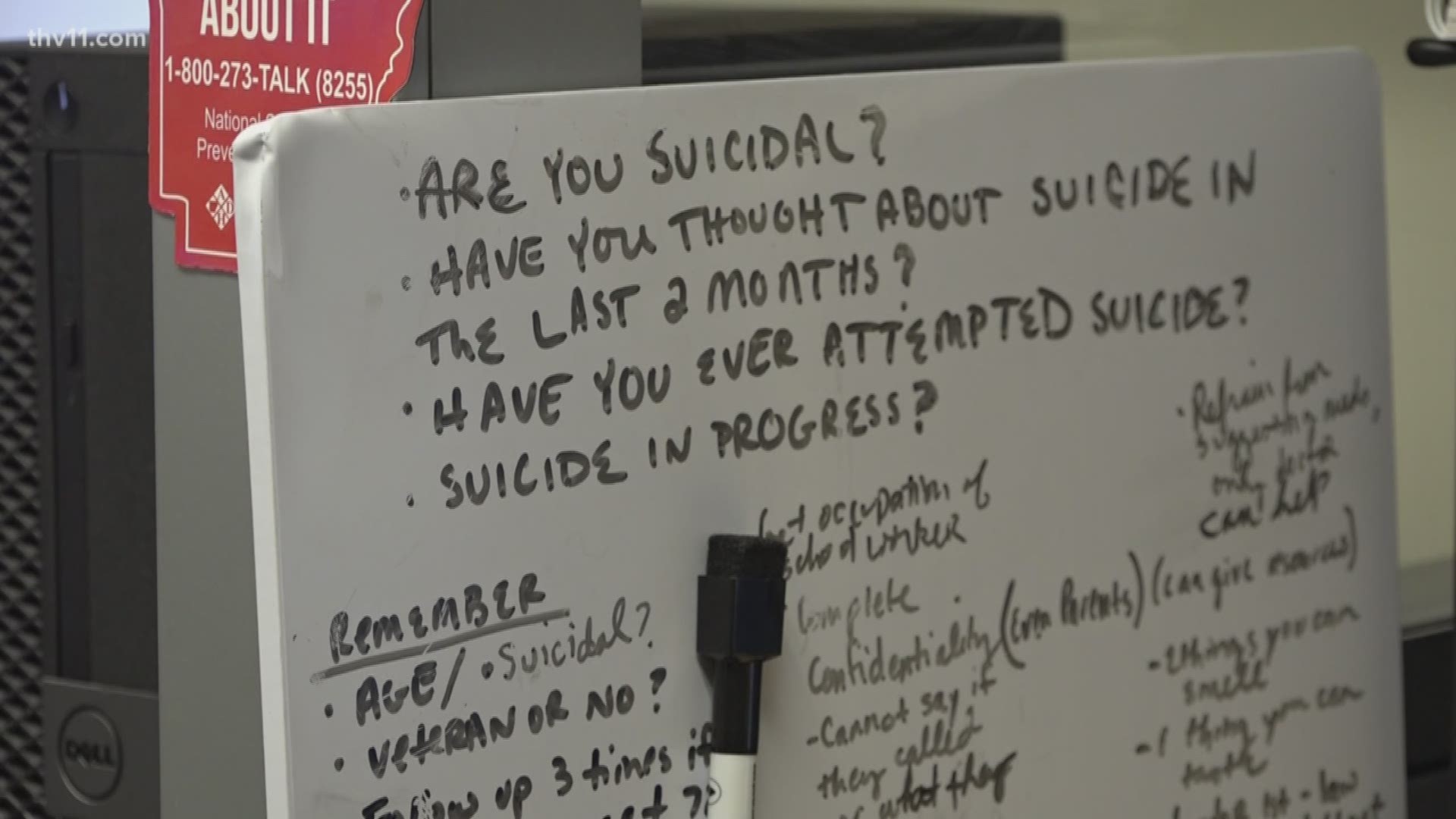 Spike in calls to suicide prevention lifeline