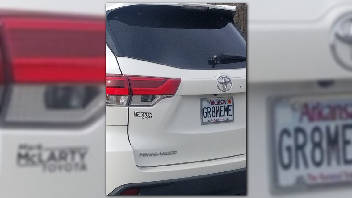 Arkansas DMV uses Google, Urban Dictionary to screen custom license