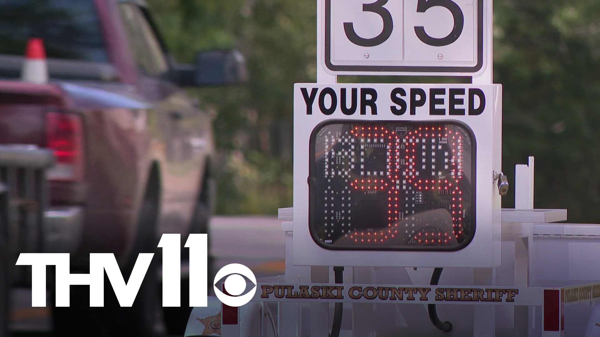 A Little Rock motorcyclist is urging drivers to slow down after he was seriously injured in a head-on collision with a vehicle while riding on Colonel Glenn Road.