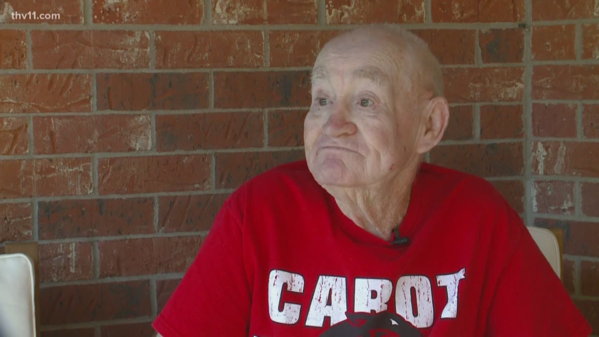 Ralph King hasn't played football for Cabot for more than 60 years, but the love he has for his alma mater hasn't changed a bit.