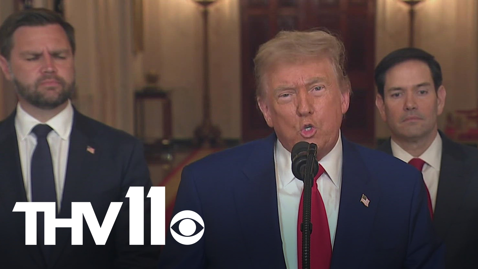 Trump addresses the nation after US bombed Iranian sites | thv11.com