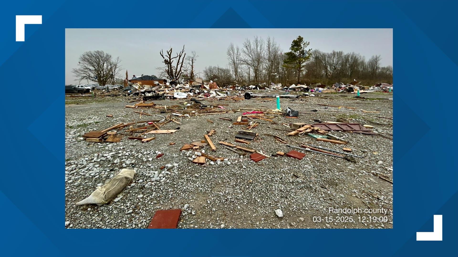 Devistation Examples Photos: Devastation following severe storms, tornadoes in Arkansas ...