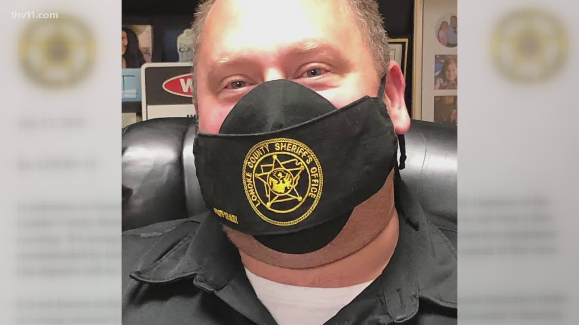 Some Sheriff Departments Wont Enforce Mask Mandate