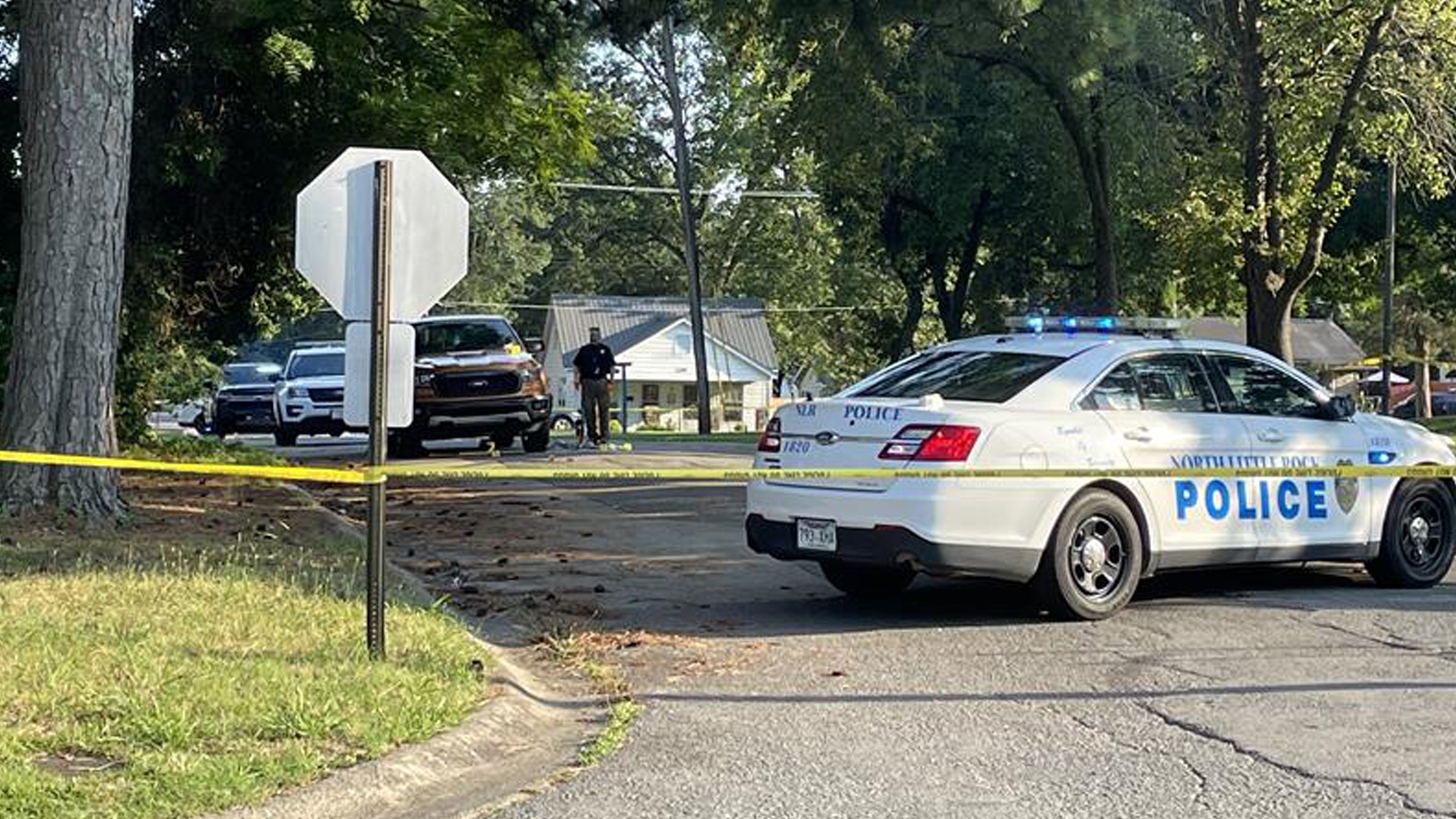 North Little Rock police are investigating a shooting in the 2300 block of Franklin Street that left two men critically injured.